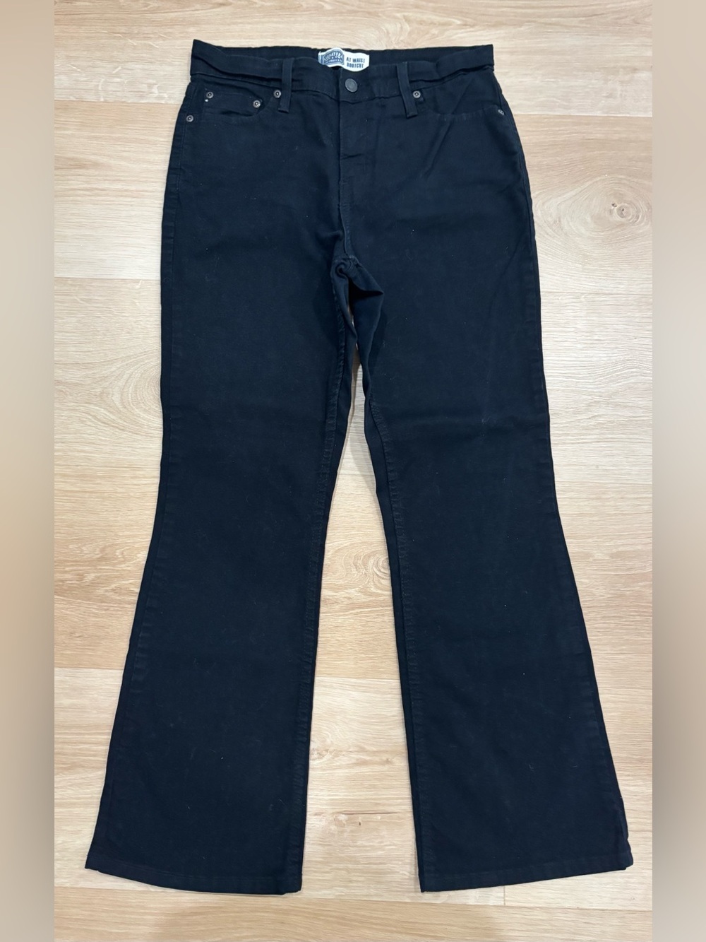 Signature by Levi Strauss Black Boot-Cut Jeans for Women